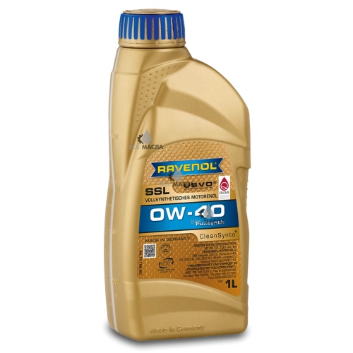 RAVENOL SSL 0W-40 1 л.