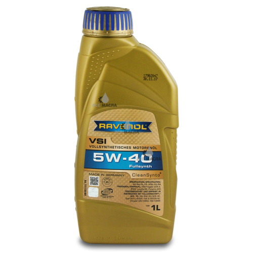 RAVENOL VSI 5W-40 1 л.