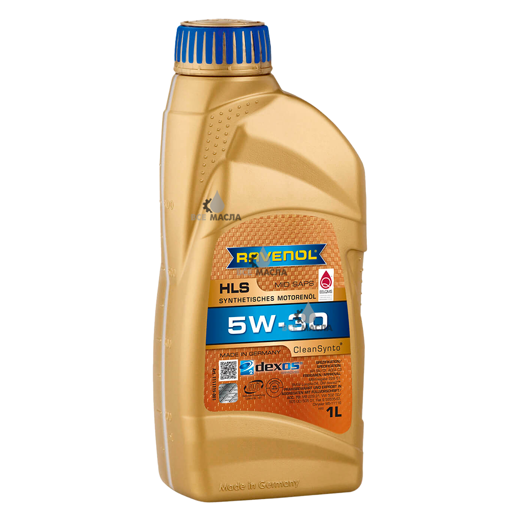  моторное масло RAVENOL HLS 5W-30 в СПб