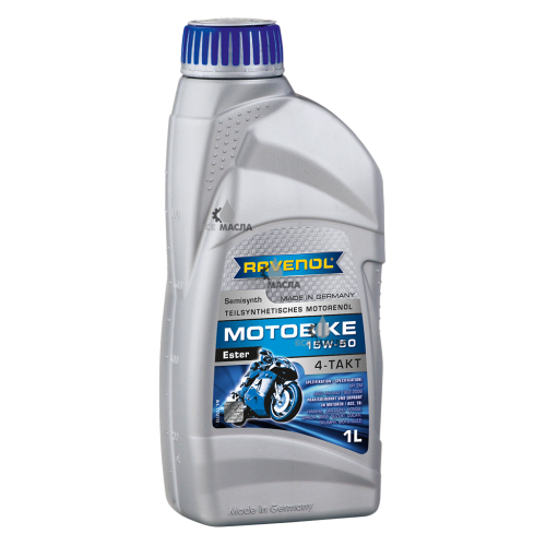 RAVENOL Motobike 4-T Ester 15W-50 1 л.