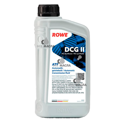 Rowe HighTec ATF DCG II 1 л.