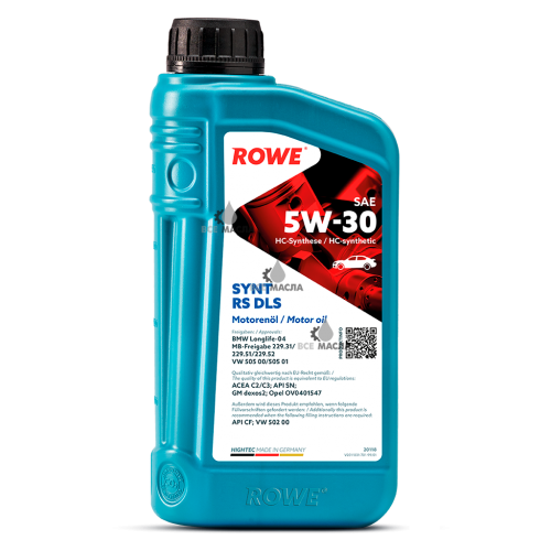 Rowe HighTec Synt RS DLS SAE 5W-30 1 л.