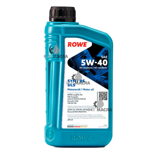 Rowe HighTec Synt RS DLS SAE 5W-40 1 л.