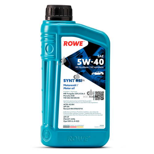 Rowe HighTec Synt RSi SAE 5W-40 1 л.