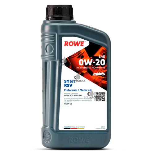 Rowe HighTec Synt RSV SAE 0W-20 1 л.