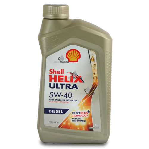 Shell Helix Ultra Diesel 5W-40 1 л.