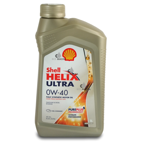 Shell Helix Ultra 0W-40 1 л.