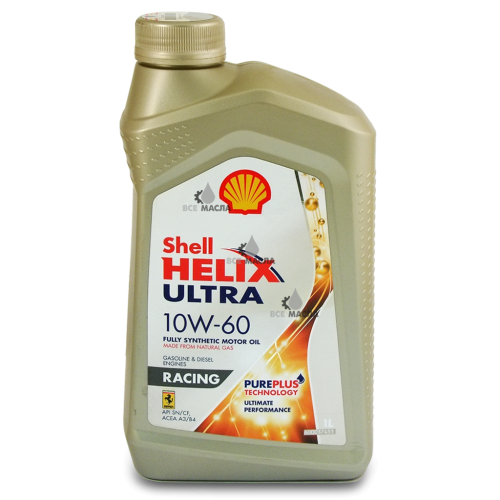 Shell Helix Ultra Racing 10W-60 1 л.