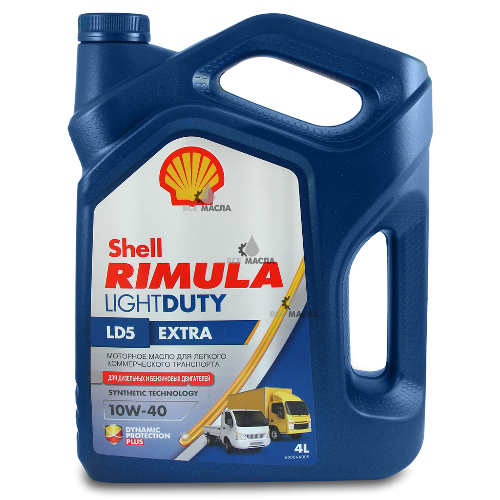 Купить моторное масло Shell Rimula LD5 Extra 10W-40 в СПб