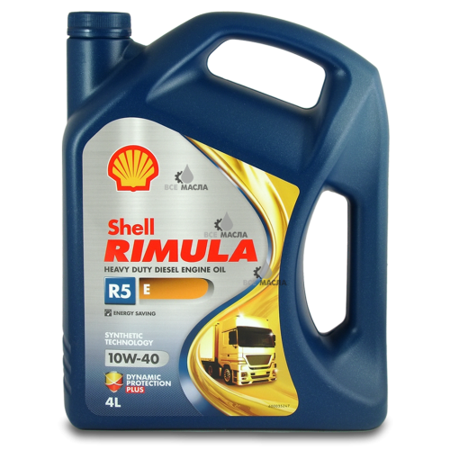 Shell Rimula R5 E 10W-40 4 л.