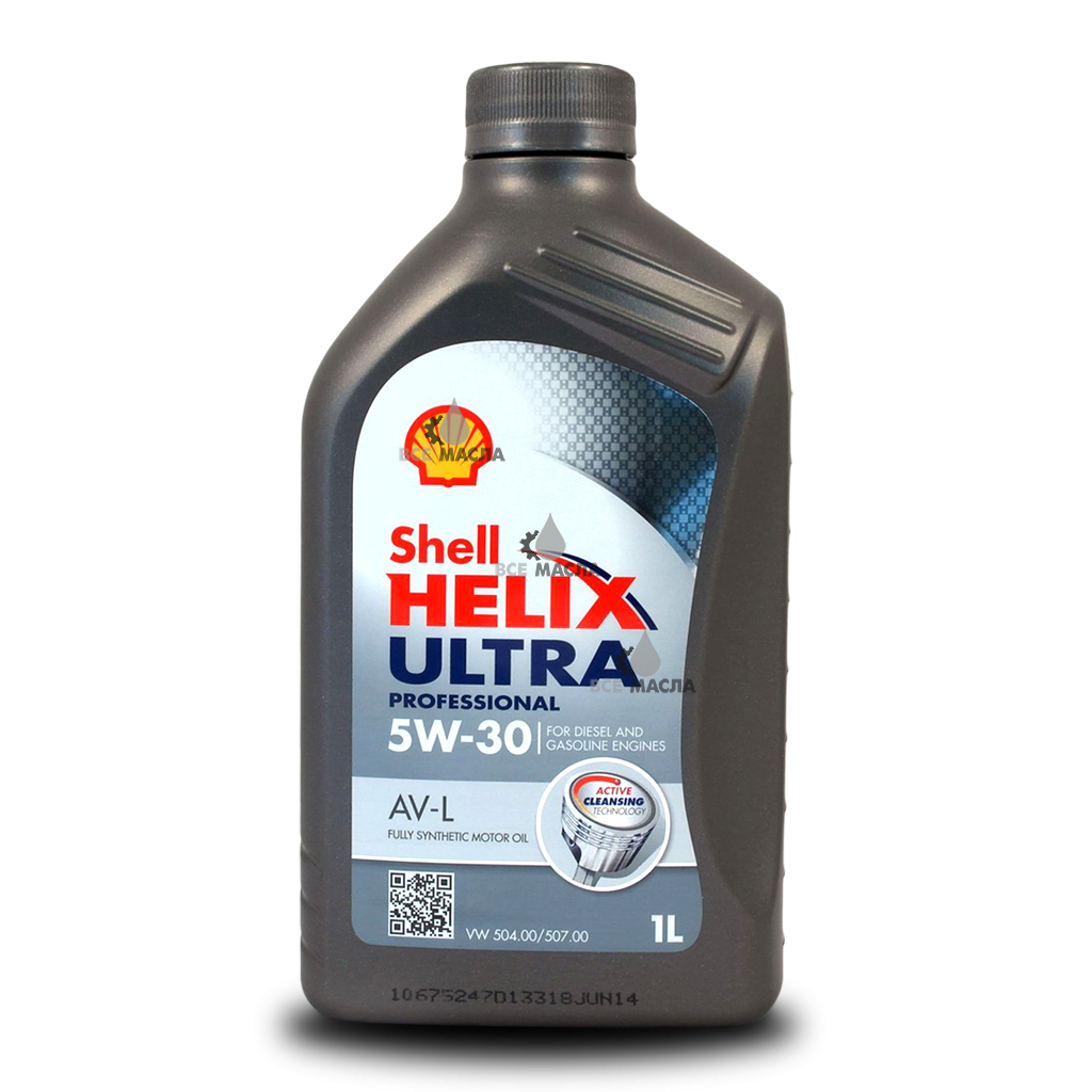 Купить моторное масло Shell Helix Ultra Professional AV-L 5W-30 в СПб
