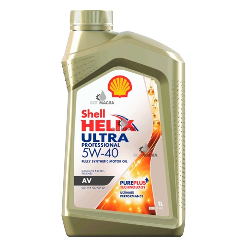 Shell Helix Ultra Professional AV 5W-40 1 л.