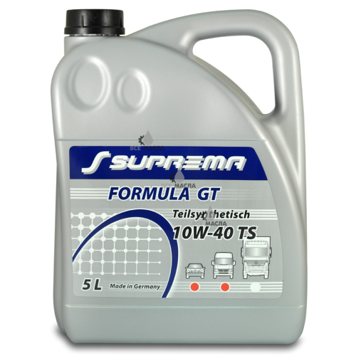 Suprema Formula GT 10W-40 TS 5 л.