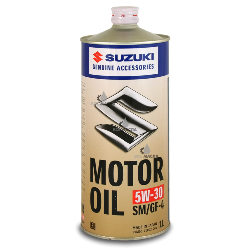 Suzuki Motor Oil 5W-30 SM/GF-4 1 л.