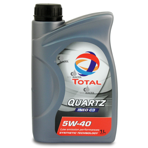 Total Quartz INEO C3 5W-40 1 л.