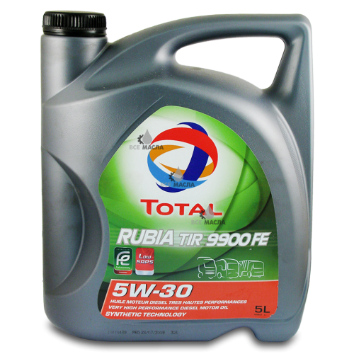 Total Rubia TIR 9900 FE 5W-30 5 л.