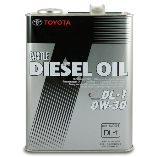 Toyota Castle Diesel Oil DL-1 0W-30 4 л.