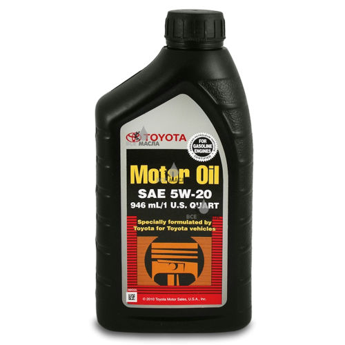 Toyota Motor Oil 5W-20 0,946 л.