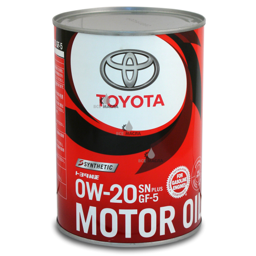 Toyota Motor Oil SP/GF-6A 0W-20 1 л.