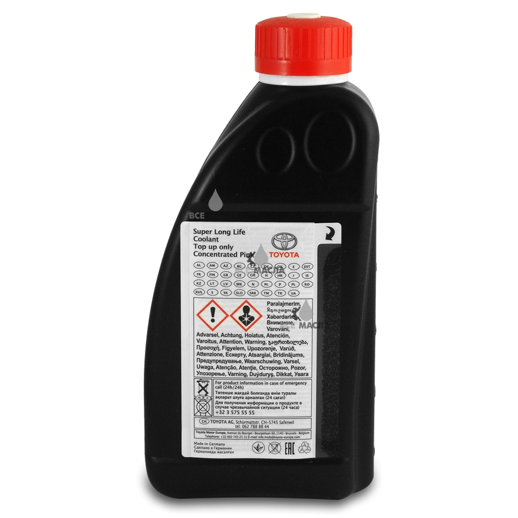 Купить охлаждающую жидкость Toyota Super Long Life Coolant Concentrated