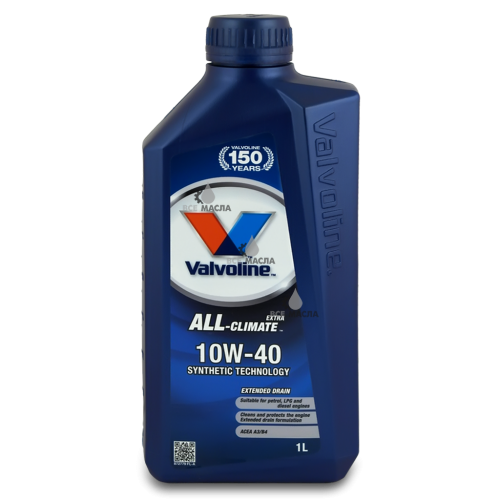 Valvoline All-Climate Extra 10W-40 1 л.