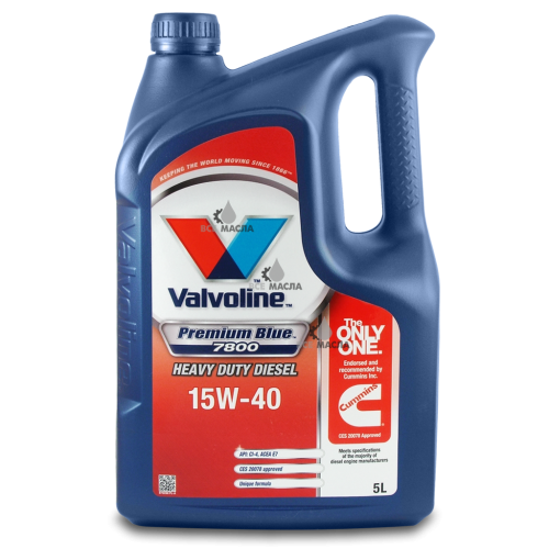 Valvoline Premium Blue 7800 15W-40 5 л.