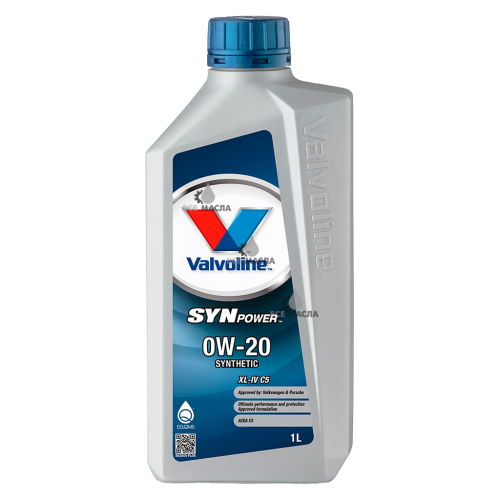 Valvoline SynPower XL-IV C5 0W-20 1 л.