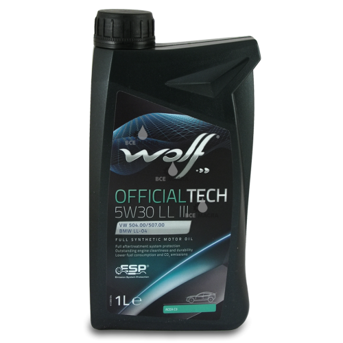 Wolf OfficalTech 5W-30 C3 LL III 1 л.