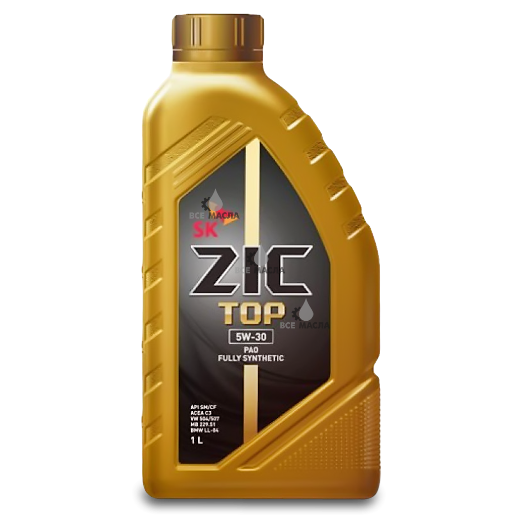 Купить моторное масло ZIC TOP 5W-30 в СПб