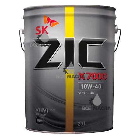 ZIC X7000 CK-4 15W-40 20 л.