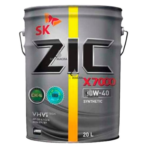 ZIC X7000 CK-4 10W-40 20 л.